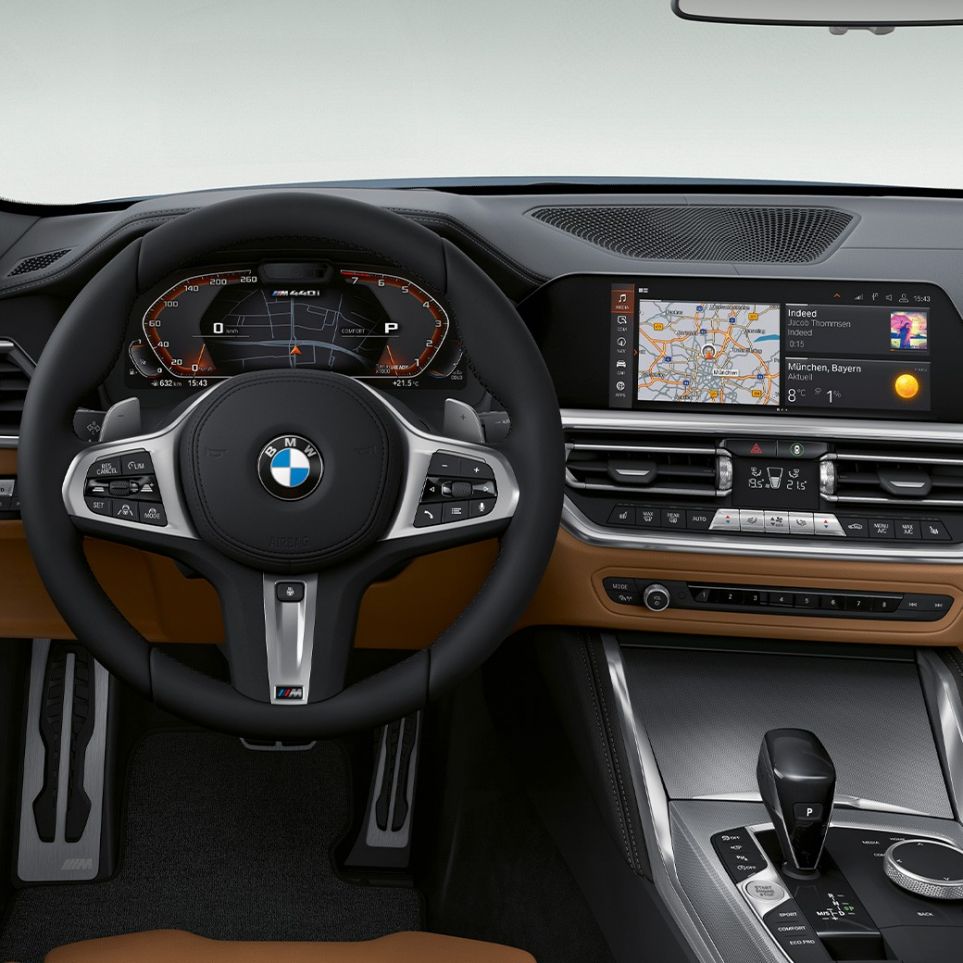 Puesto de conducción BMW Serie 4 Coupé G22 2020 BMW Serie 4 Coupé G22 2020 Interior Puesto de conducción