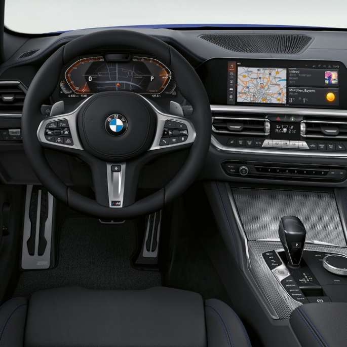 Tapicería BMW Serie 4 Coupé Paquete deportivo M G22 2020 Tapicería en cuero exclusivo BMW Serie 4 Coupé G22 2020 Paquete deportivo M Interior