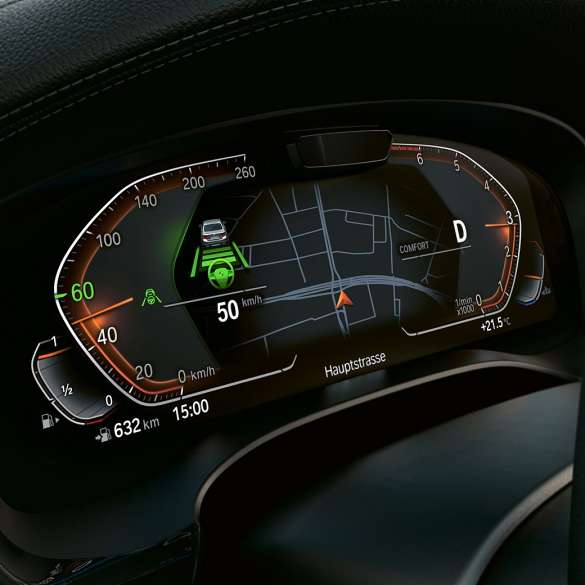 BMW Personal CoPilot 5 Series BMW Personal CoPilot 5 Series Sedan Control Pantalla interior