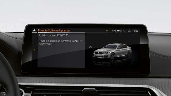 Actualización remota del software del 5 Series Sedan G30 Facelift 2020 Actualización remota del software del 5 Series Sedan G30 Facelift 2020