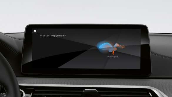 BMW Intelligent Personal Assistant en Serie 5 Sedán. BMW Intelligent Personal Assistant en Serie 5 Sedán.