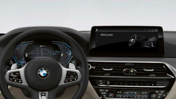 BMW Live Cockpit Professional del Serie 5, interior BMW Live Cockpit Professional del Serie 5