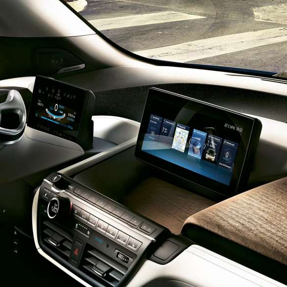 BMW i3 2018 Interior BMW i3 I01 2018 Interior, display de control