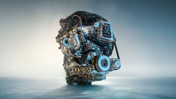 Motor de BMW M135i xDrive. Motor de gasolina de 4 cilindros M TwinPower Turbo en el BMW M135i xDrive.
