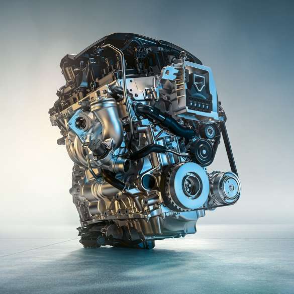 Motor BMW M135i xDrive. Motor de gasolina M TwinPower Turbo de 4 cilindros del BMW M135i xDrive con 225 kW (306 hp).