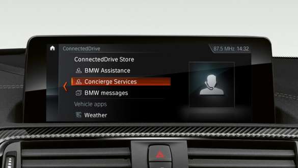 Servicio de Concierge de los BMW Serie 2 Coupé M Servicio de Concierge de los BMW Serie 2 Coupé M F87 2018 interior, vista a detalle