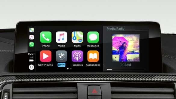 Preparación para Apple CarPlay® de los BMW Serie 2 Coupé M Preparación para Apple CarPlay® de los BMW Serie 2 Coupé M F87 2018 interior vista de detalle