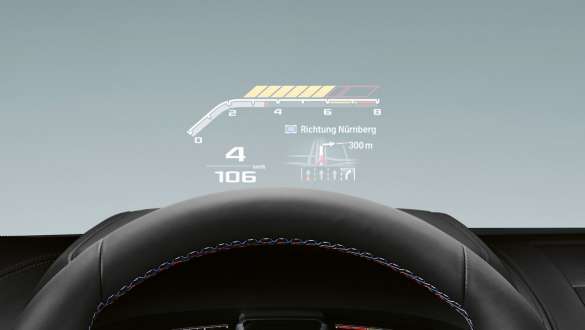 Head-Up Display específico de M. BMW 8 Series Coupé M Automóviles con Head-Up Display específico de M.