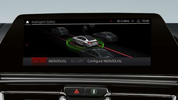 Driving Assistant Professional de los vehículos BMW Serie 8 Gran Coupé M Driving Assistant Professional de los vehículos BMW Serie 8 Gran Coupé M 2020, interior