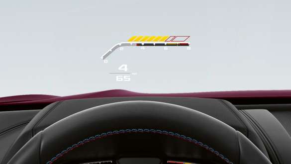 Head-Up Display específica de M de los vehículos BMW Serie 8 Gran Coupé M Head-Up Display específica de M de los vehículos BMW Serie 8 Gran Coupé M 2020