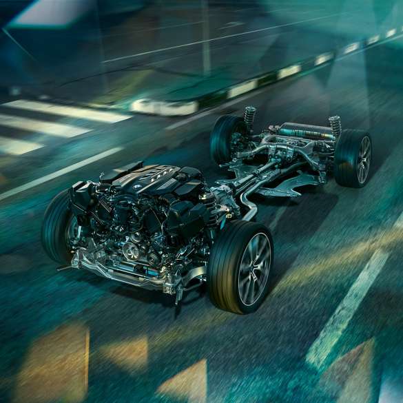 Suspensión Adaptive M Professional de BMW M850i xDrive Gran Coupé Suspensión Adaptive M Professional de BMW M850i xDrive Gran Coupé G16 2019