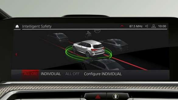 Los BMW X5 M con Driving Assistant Professional Driving Assistant Professional en los BMW X5 M interior