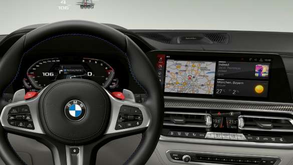 Los BMW X5 M con BMW Live Cockpit Professional BMW Live Cockpit Professional BMW X5 M interior