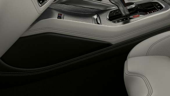 Rodilleras en el BMW X5 M Competition Rodilleras BMW X5 M Competition interior