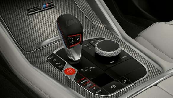 Selector de velocidades M con Drivelogic en el BMW X5 M Competition Selector de velocidades M con Drivelogic BMW X5 M Competition interior