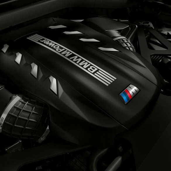 Motor de gasolina M TwinPower Turbo de alto rendimiento de 8 cilindros BMW X5 M Competition Motor de gasolina M TwinPower Turbo de alto rendimiento de 8 cilindros BMW X5 M Competition acercamiento