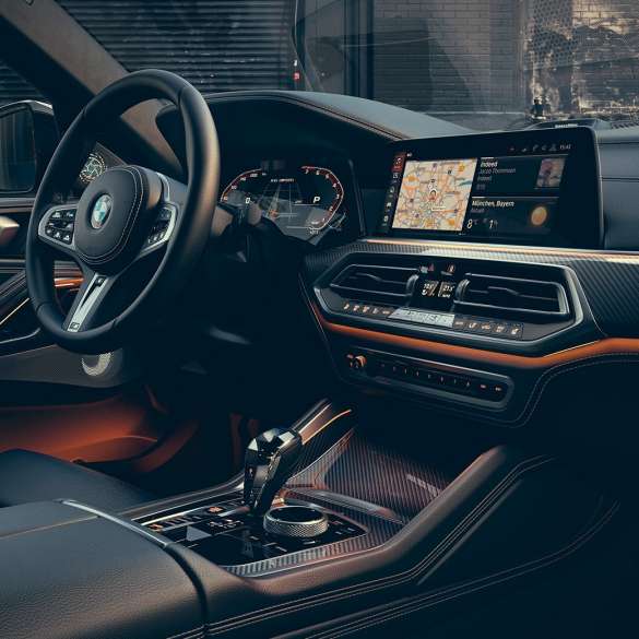 Diseño interior del BMW X6 M50i Diseño interior del BMW X6 M50i, Cabina