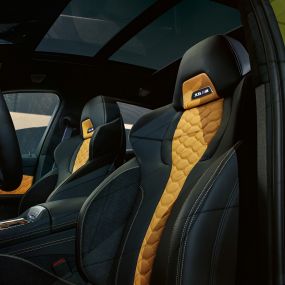Asientos multifuncionales del BMW X6 M Competition Asientos multifuncionales M con logo X6 M iluminado del BMW X6 M Competition, interior