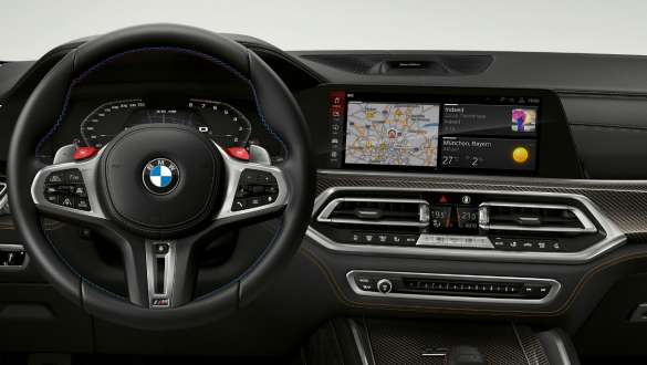 Gama BMW X6 M con BMW Live Cockpit Professional F96 BMW Live Cockpit Professional, gama BMW X6 M F96 2020 SUV interior
