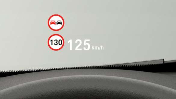 BMW X1 F48 BMW Head-Up Display BMW X1 F48 LCI interior con vista al BMW Head-Up Display