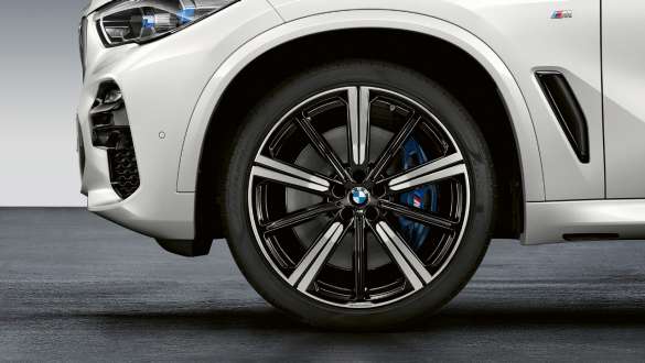 Llanta de aleación ligera M Performance de 22 pulgadas con radios en estrella estilo 749 M BMW X5 G05 2018 Llanta de aleación ligera M Performance de 22 pulgadas con radios en estrella estilo 749 M en bicolor BMW X5 G05 2018 Exterior