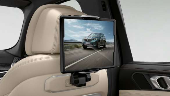 Soporte para tablet BMW Pro para el sistema Travel & Comfort BMW X6 G06 LCI BMW X6 G06 LCI Soporte para tablet BMW Pro para accesorios del sistema Travel & Comfort