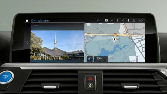 BMW Maps BMW iX3 G08 BMW Maps BMW iX3 G08 2020 Display de control Interior