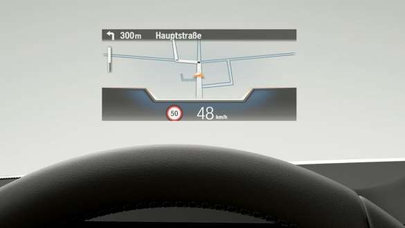 BMW Head-Up Display BMW X7 G07 LCI BMW Head-Up Display, proyección en el parabrisas BMW X7 G07 LCI