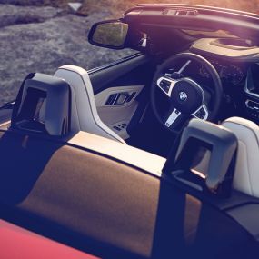 Asientos delanteros del BMW Z4 Roadster Vista de los asientos delanteros del BMW Z4 Roadster