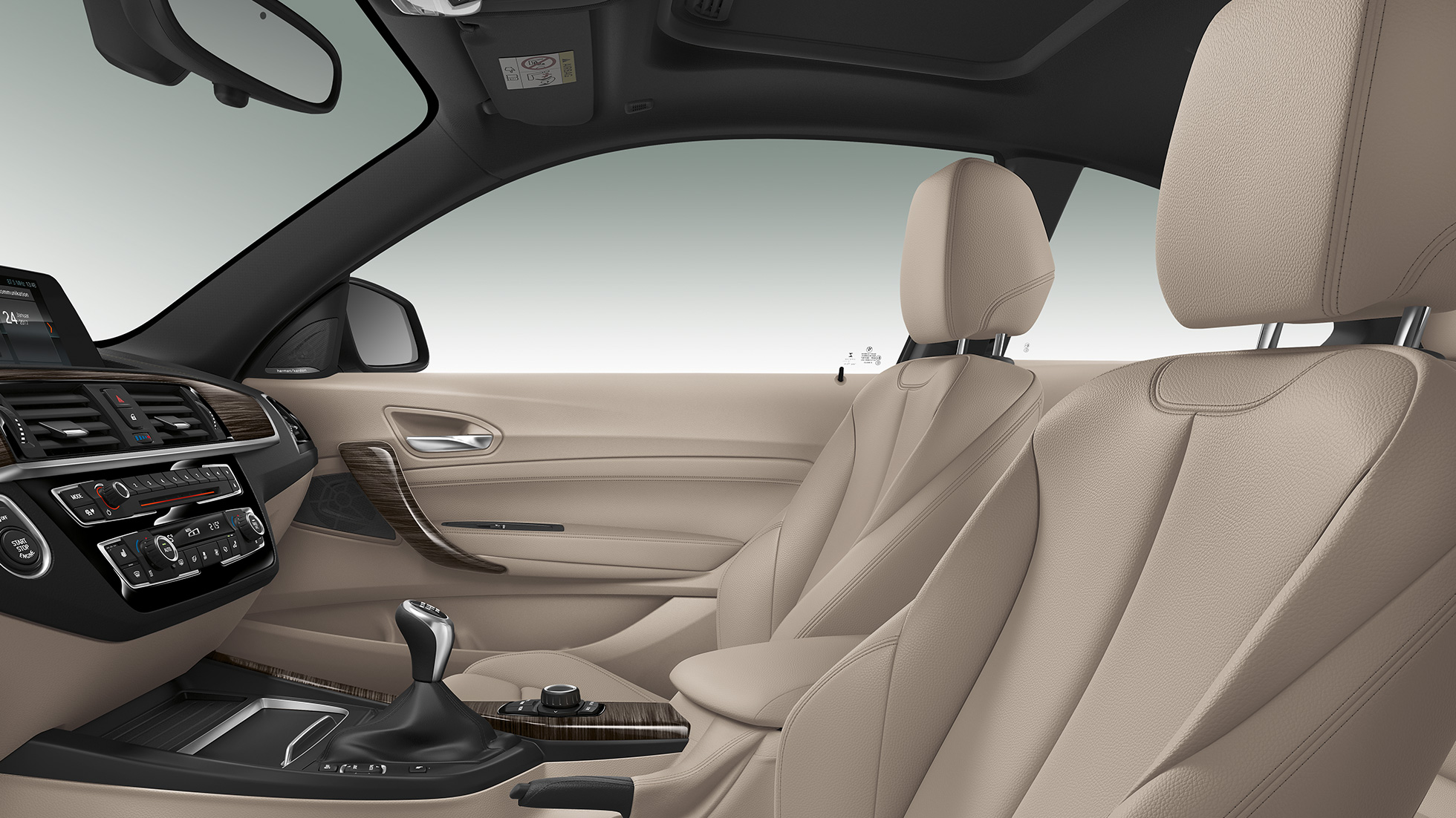BMW Serie 2 Coupé, interior del Modelo Luxury Line BMW Serie 2 Coupé, interior del Modelo Luxury Line
