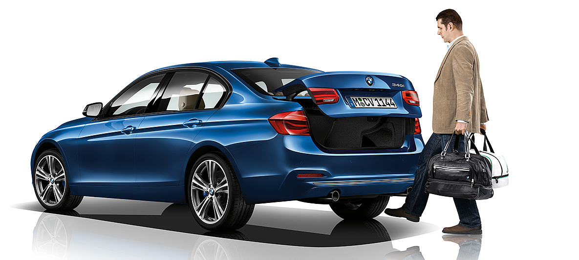 Práctica Apertura del Maletero BMW Serie 3 Sedán Práctica Apertura del Maletero BMW Serie 3 Sedán