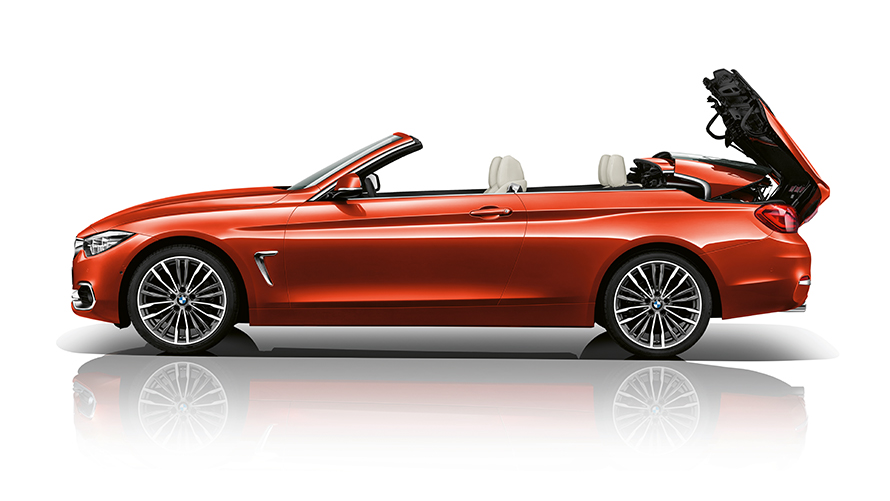Atletismo elegante, BMW Serie 4 Convertible. Atletismo elegante, BMW Serie 4 Convertible.