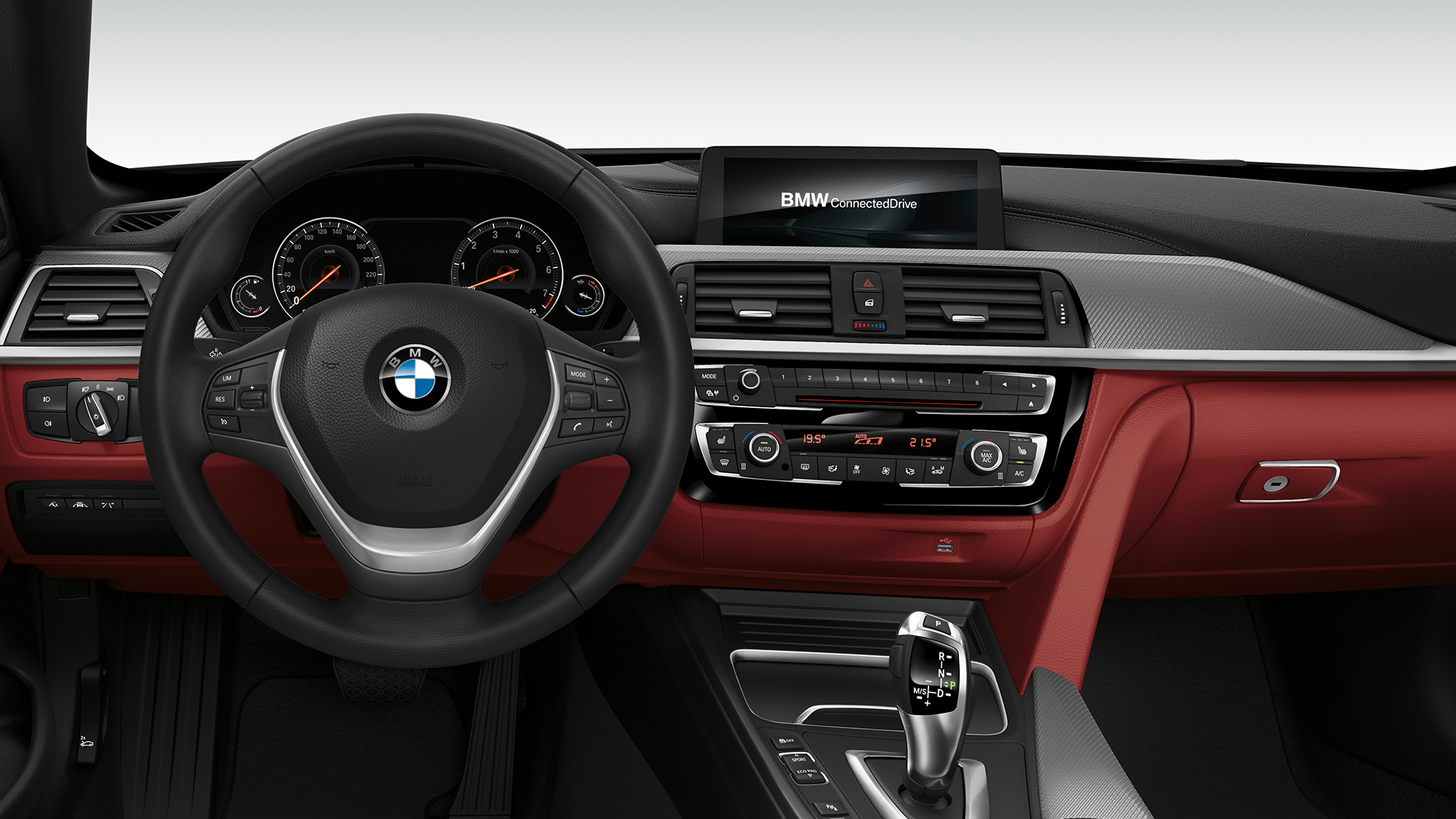 BMW Serie 4 Convertible, cabina M Sport line BMW Serie 4 Convertible, cabina interior M Sport line