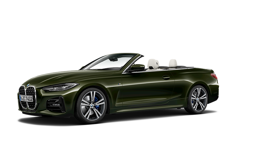 BMW Serie 4 BMW Serie 4 Convertible G23, vista de tres cuartos del lateral BMW Serie 4 BMW Serie 4 Convertible G23, vista de tres cuartos del lateral