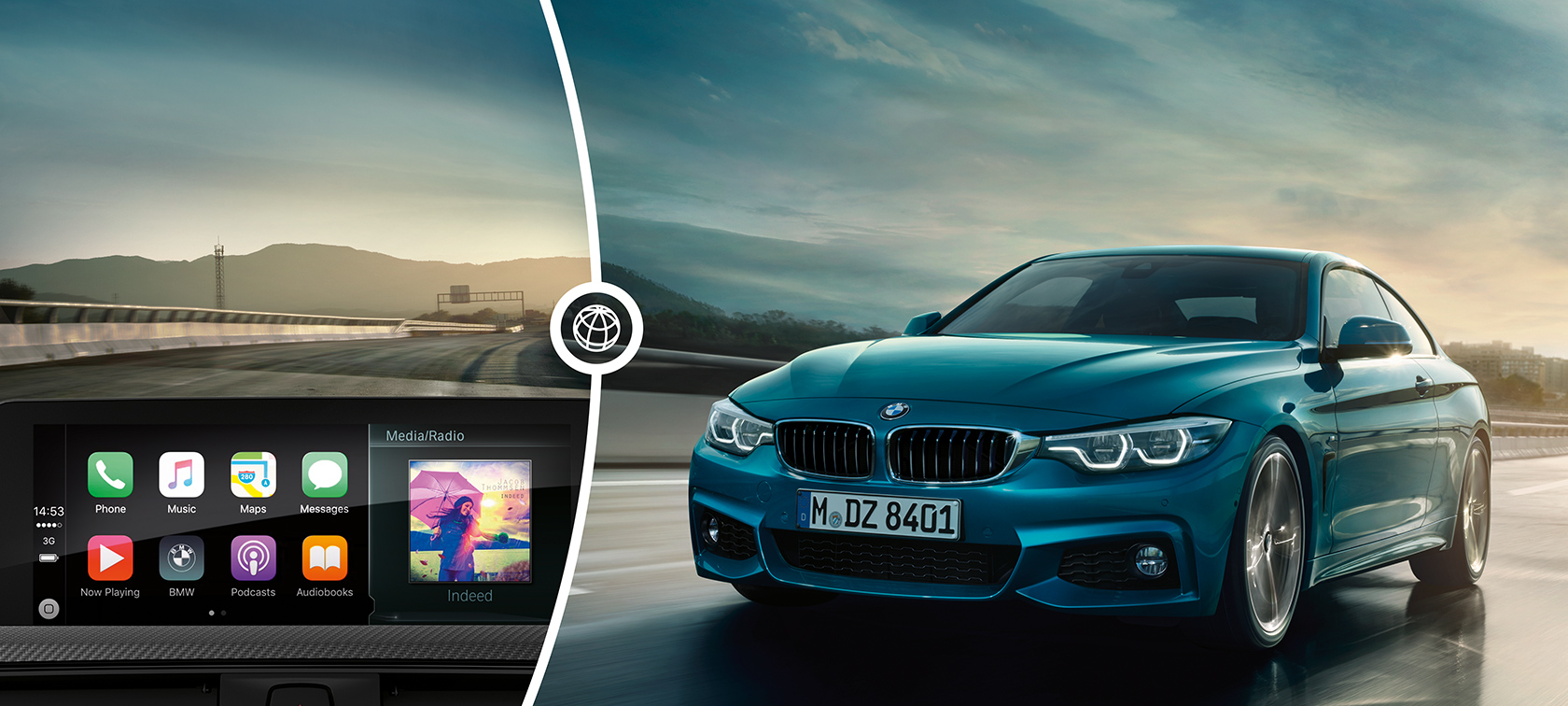 BMW Serie 4 Coupé, Apple CarPlay®. BMW Serie 4 Coupé, Apple CarPlay®.