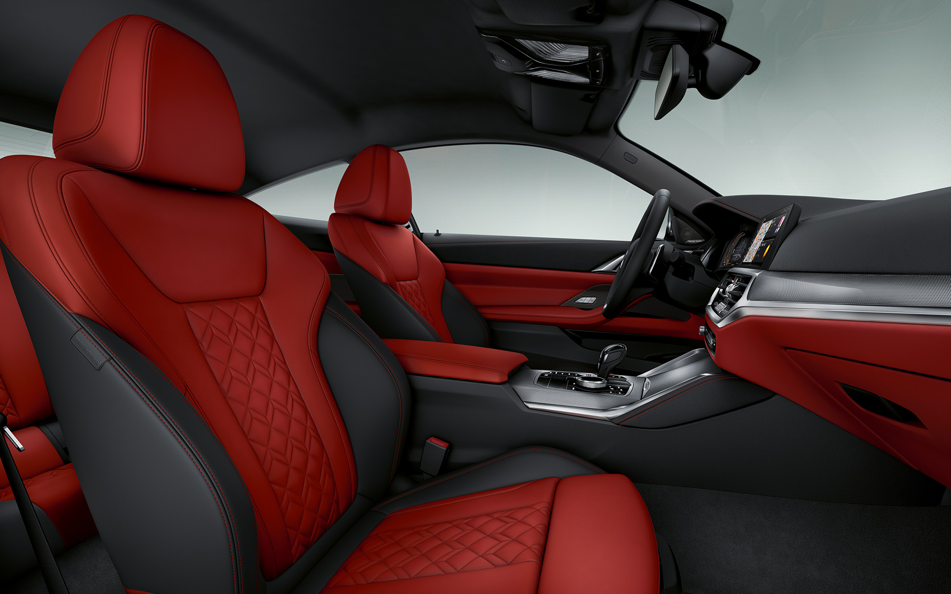 Equipamiento de cuero ampliado Merino BMW Individual Fiona Red/Black BMW Serie 4 Coupé Individual G22 2020 Equipamiento de cuero ampliado Merino BMW Individual Fiona Red/Black BMW Serie 4 Coupé Individual G22 2020