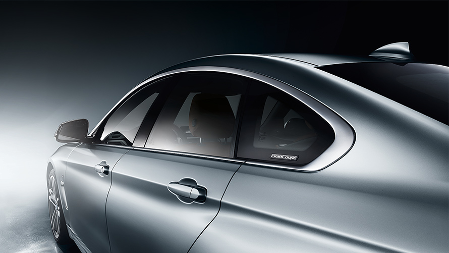 Perfil deportivo, BMW Serie 4 Gran Coupé. Perfil deportivo, BMW Serie 4 Gran Coupé.