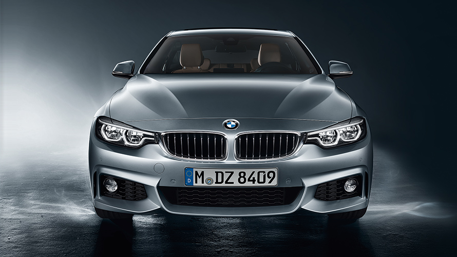 Delantera deportiva, BMW Serie 4 Gran Coupé. Delantera deportiva, BMW Serie 4 Gran Coupé.