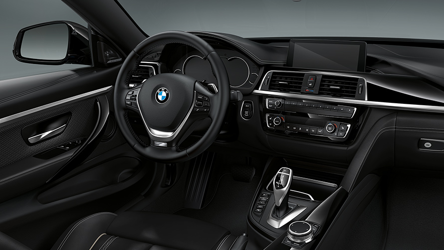 Vista interior, BMW Individual Serie 4 Gran Coupé. Vista interior, BMW Individual Serie 4 Gran Coupé.
