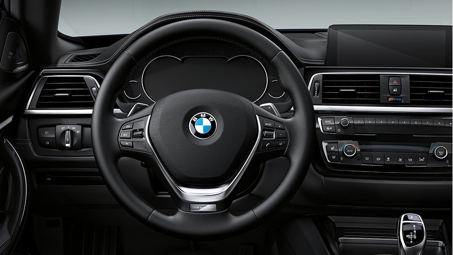 Vista interior, BMW Individual Serie 4 Gran Coupé. Vista interior, BMW Individual Serie 4 Gran Coupé.