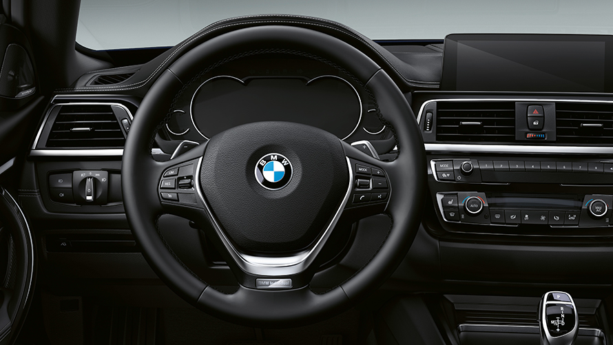 Detalle volante 4 series Gran Coupé Conoce el volante del BMW 4 series Gran Coupé