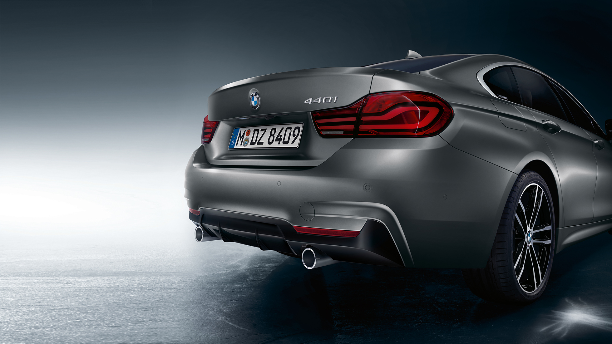 BMW Serie 4 Gran Coupé, nombre del modelo en la parte trasera BMW Serie 4 Gran Coupé, nombre del modelo en la parte trasera