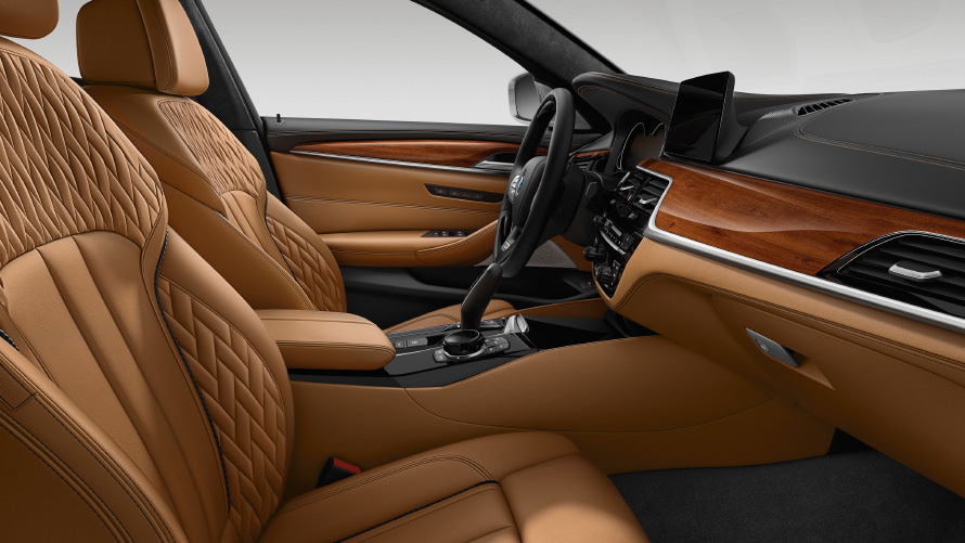 Interiores hechos con piel de las mejores curtidurías BMW Individual con piel inmaculada