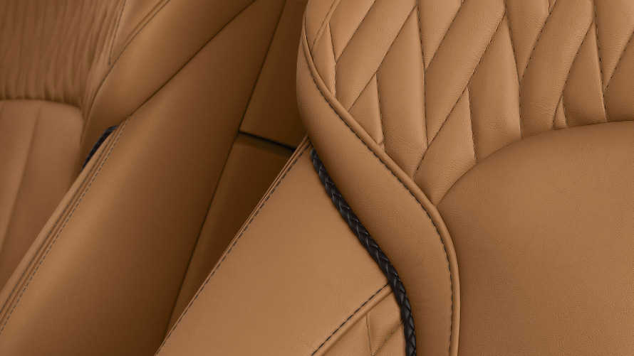 Autos deportivos con interiores de piel inmaculada BMW Individual piel atractivamente suave