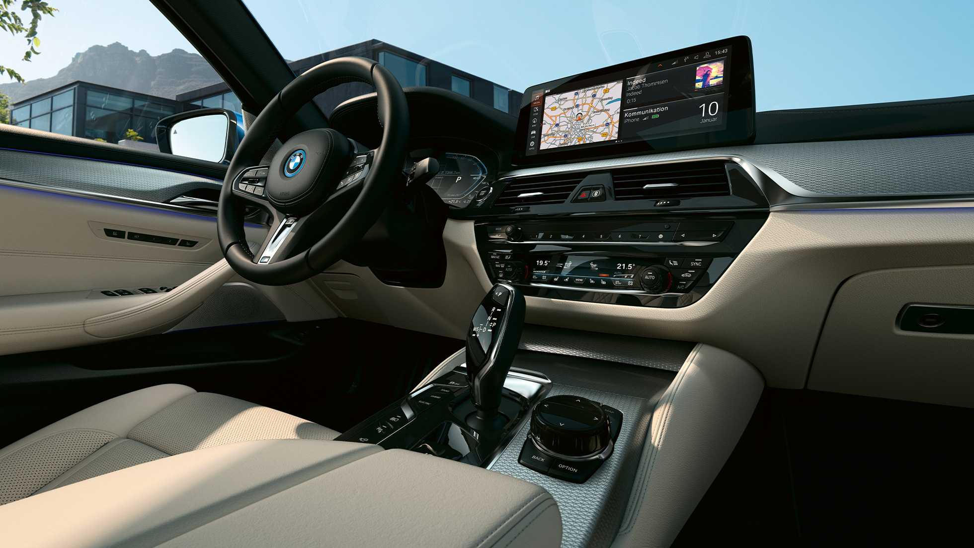 Auto BMW Serie 5 y sus aspectos destacados BMW México