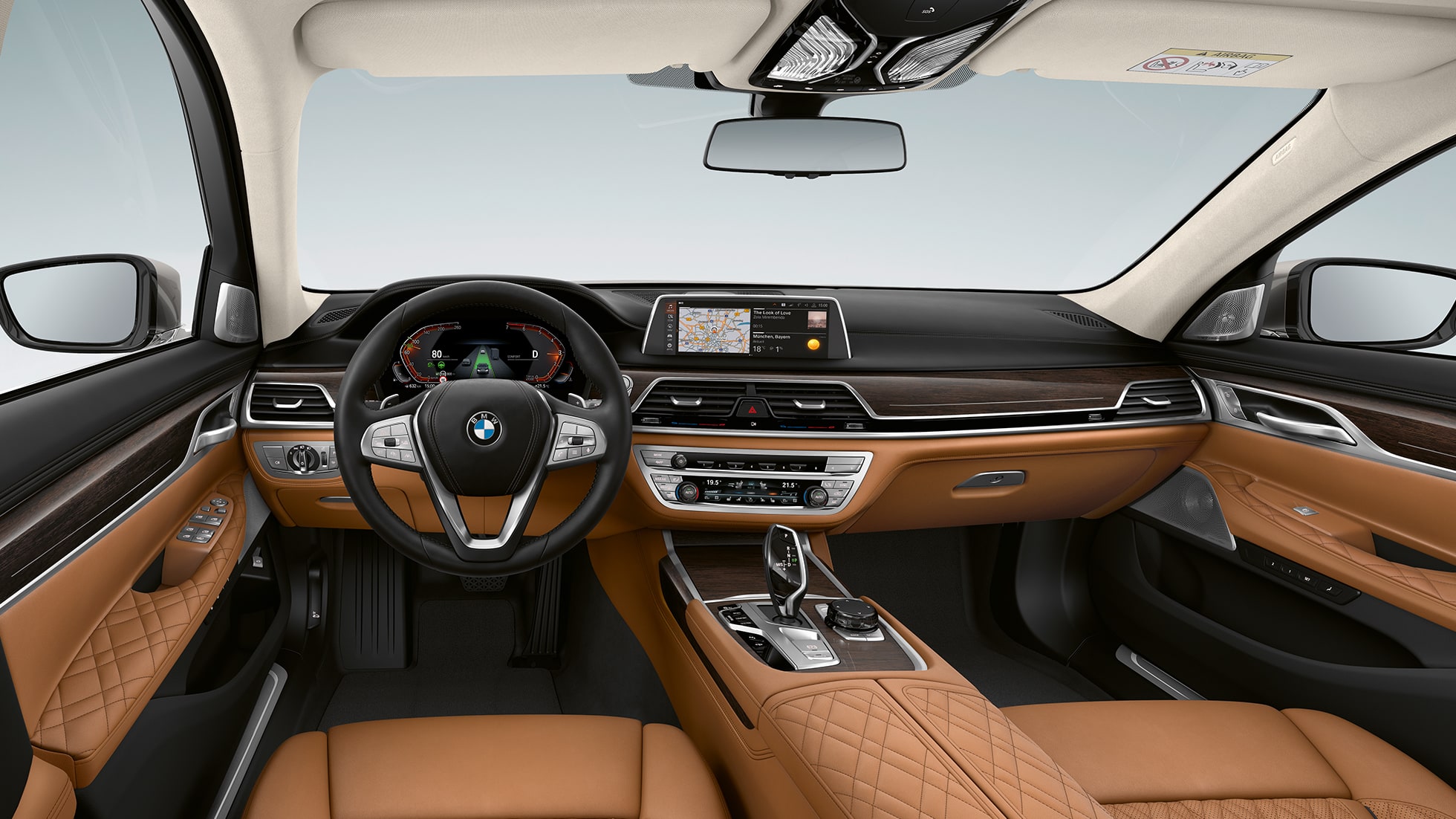 BMW Serie 7 Sedán con Diseño Exterior Pure Excellence, Interior BMW Serie 7 Sedán con Diseño Exterior Pure Excellence Interior