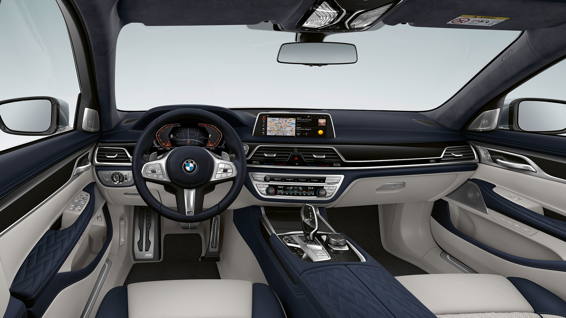 BMW Serie 7 Sedán, paquete M Sport, interior BMW Serie 7 Sedán, paquete M Sport, interior