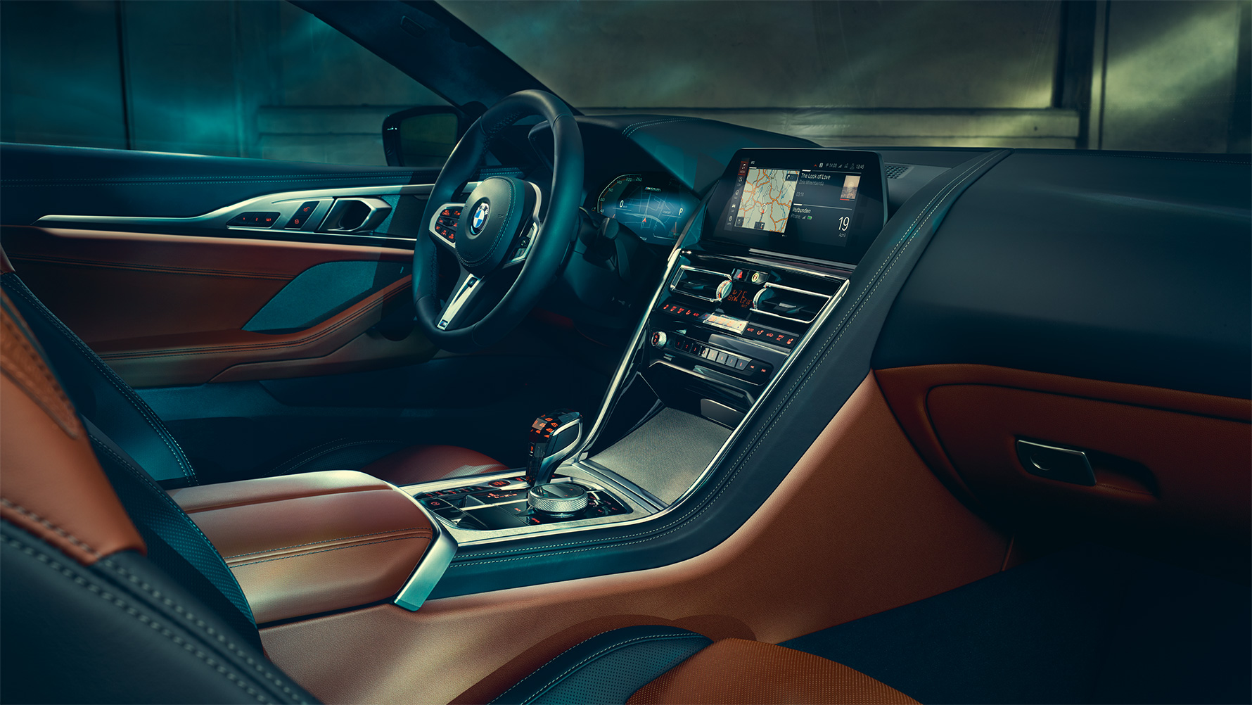 El BMW Serie 8 Coupé, interior Interior del BMW Serie 8 Coupé.