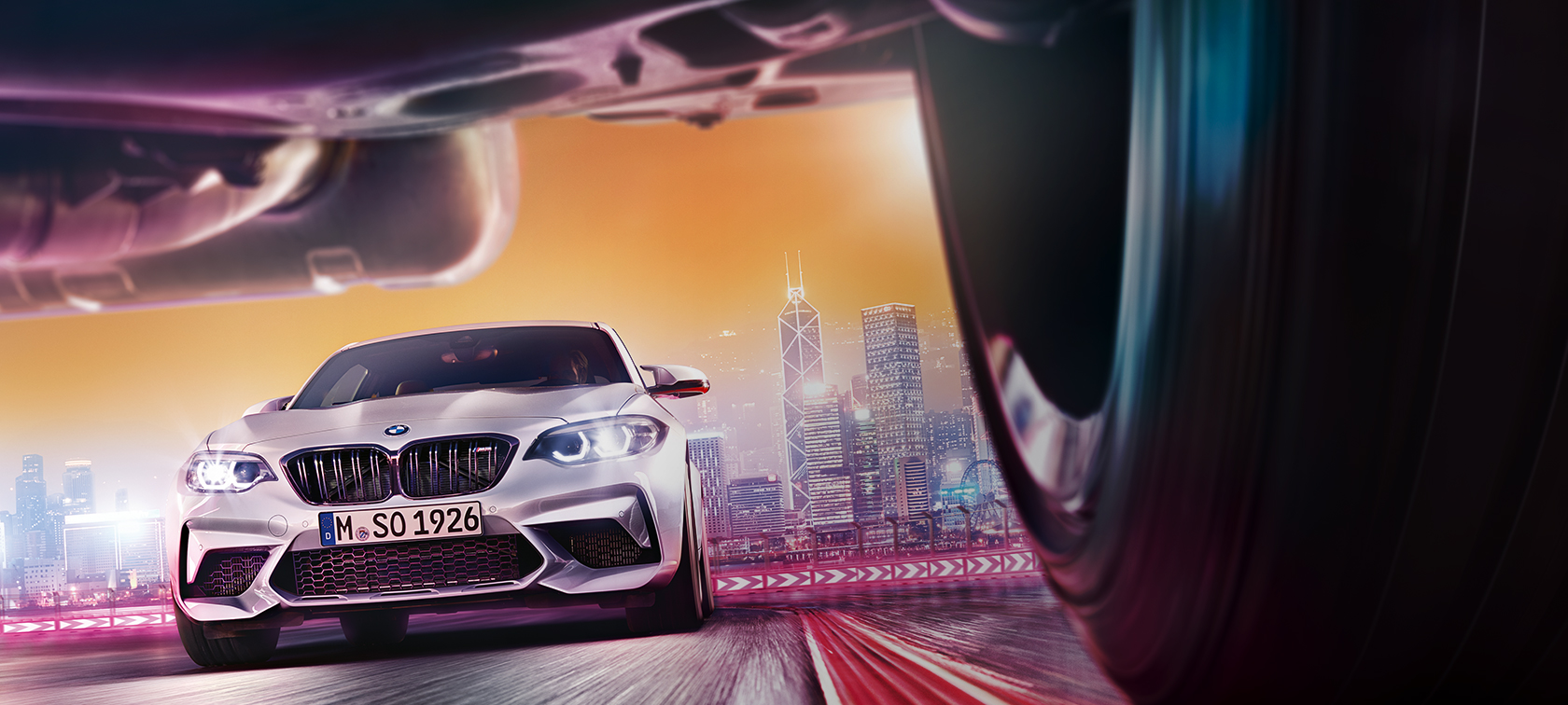 BMW M2 Competition F87 BMW M2 Competition F87 2018 Hockenheim Silver metálico vista delantera