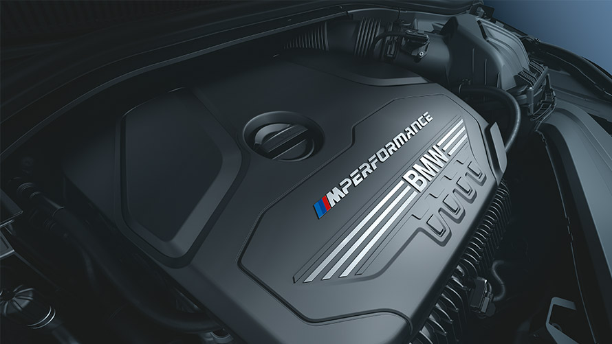 Motor de gasolina del BMW M235i xDrive Gran Coupé Motor de gasolina de 4 cilindros M TwinPower Turbo del BMW M235i xDrive Gran Coupé F44